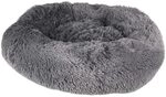 Flamingo Pet Products - Kissen Krems, rund, Anti-Stress, Farbe grau, Durchmesser 50