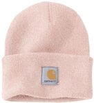 Carhartt Herren Knit Cuffed Beanie Beanie Hat, Ash Rose Marshmallow, Einheitsgr&ouml;&szlig;e