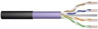 DIGITUS 500 m Cat 6 Outdoor Netzwerkkabel - U-UTP Simplex - BauPVO Eca - LSZH