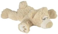Warmies&reg; W&auml;rmekissen/Stofftier"Sleepy B&auml;r beige" 100% Hirsef&uuml;llung 35cm 700g