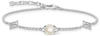 Thomas Sabo Damen Armband Perle mit Sternen Silber 925 Sterlingsilber A1978-167-14