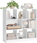 VASAGLE Custos Kollektion - B&uuml;cherregal, Regal, W&uuml;rfelregal, Standregal, 8 offene