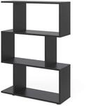 Vicco Raumteiler Levio, Schwarz, 70 x 97.4 cm, zur flexiblen Raumaufteilung und
