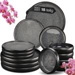Moritz & Moritz Massives 18-teiliges Tafelservice f&uuml;r 6 Personen - Elegante