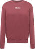 Alpha Industries Organics EMB Sweater Sweatshirt für Herren Organic Burgundy