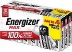 Energizer - MAX, 18+6 AAA-Batterien, Lange Lebensdauer f&uuml;r den t&auml;glichen Gebrauch,
