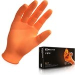 , Taglia:XL - 50 St&uuml;ck, Kolor:GoGrip Orange