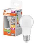 OSRAM Dimmbare LED Lampe mit E27 Sockel, Warmweiss (2700K), klassische Birnenform,