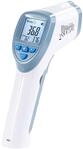 newgen medicals Ohrthermometer: Medizinisches 2in1-Infrarot-Stirn- &