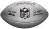 Wilson American Football NFL DUKE METALLIC EDITION, Mischleder, Offizielle Größe,
