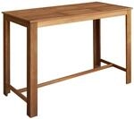 vidaXL Bartisch Massivholz Akazie 150x70x105 cm