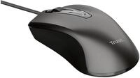 Trust Basic optische Maus 4 Tasten 1200 DPI USB 2.0 schwarz