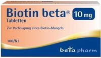 Biotin beta 10 mg Tabletten - hochdosiert (Vitamin B7) - Vitamine f&uuml;r gesundes