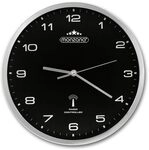Monzana&reg; Wanduhr Funk Automatische Zeitumstellung Ger&auml;uscharm Quarzuhrwerk Analog