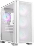 Montech Air 100 ARGB, Mini-Tower, geh&auml;rtetes Glas, Wei&szlig;