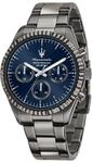 Maserati Herrenuhr, Competizione Kollektion, aus Edelstahl, Grau PVD, mit