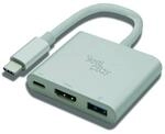 Steelplay - HDMI Adapter f&uuml;r Nintendo Switch, USB C zu HDMI Konverter mit USB 3.0