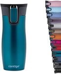Contigo Thermobecher West Loop Autoseal, Edelstahl Isolierbecher, Reisebecher,