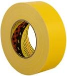 3M Premium Gewebeklebeband 389, gelb, 25 mm x 50 m (36-er Pack)