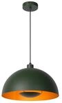 LUCIDE SIEMON - Pendelleuchten - &Oslash; 40 cm - 1xE27 - Gr&uuml;n
