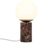 Nordlux Tischleuchte Lilly Marmor braun 2213575018