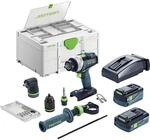 Festool Akku-Bohrschrauber TDC 18/4 5,0/4,0 I-Set QUADRIVE (mit Akkupacks,