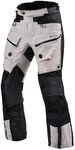 REV'IT! Revit Defender 3 GTX Motorrad Textilhose, silber/schwarz, L