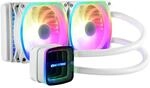 ENERMAX AQUAFUSION ADV Snow Edition ARGB 240mm AIO CPU Wasserk&uuml;hlung Dual...