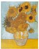 Clementoni 31438 van Gogh – Vase mit Sonnenblumen – Puzzle 1000 Teile, Museum