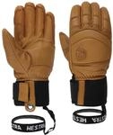 Hestra Fall Line 5-Finger Handschuhe Fingerhandschuhe Lederhandschuhe (7 HS - braun)