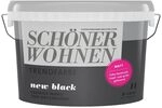 Sch&ouml;ner Wohnen Trendfarbe matt 1 L Farbwahl, Farbe:New Black