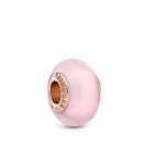PANDORA Charm Moments "Muranoglas rosa" ros&eacute;vergoldet 789421C00