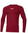 JAKO Kinder Longsleeve Comfort 2.0, Weinrot, XXS