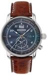 Zeppelin lz126 los Angeles Herren Uhr analog Quarzwerk mit Leder Armband 8644-3