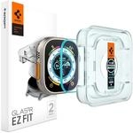 Spigen Glas.tR EZ Fit Schutzfolie kompatibel mit Apple Watch Ultra 3/2/1, 49mm, 2