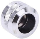 Alphacool Eiszapfen PRO 16mm HardTube Fitting G1/4 - Chrome Verbindung, chrom