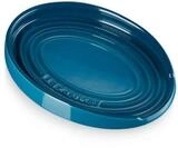 Le Creuset ovale L&ouml;ffelablage aus Steinzeug, Deep Teal, 71507156420099