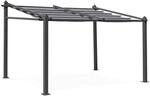 Alice's Garden - Aluminium-Wandpergola - Murum 3x4m - Leinwand - Ideale Laube f&uuml;r
