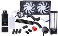 ALPHACOOL Core Hurrican 240 mm XT45 HardTube Water Cooling Set