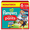 Pampers Windeln Paw Patrol Pants Größe 6 (14-19kg) Baby-Dry, Extra Large mit Stop-