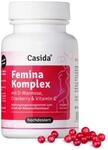 Casida Femina Komplex mit D-Mannose, Cranberry, Vitamin C & Niacin &ndash; 60 vegane