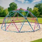 VESKA Kletterger&uuml;st DomeClimber Kinder Metall Kletterkuppel Geodome (10FT - 305cm,