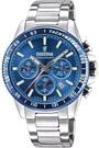Festina Herren Uhr Analog aus Edelstahl 316L - Quarzwerk - Chronograph - Kalender -