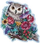 Ravensburger Wooden Puzzle 17511 - Geheimnisvolle Eule - 150 Teile Kontur-Holzpuzzle