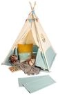 PINOLINO Tipi Zelt f&uuml;r Kinder &ndash; Yuma Spielzelt | Indianerzelt mit Fenster,