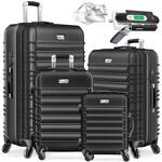 KESSER&reg; 4tlg. Hartschalenkofferset Hartschalenkoffer Reisekoffer Set...