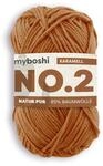 myboshi No.2 Baumwolle zum H&auml;keln, Baby Wolle, vegane Wolle zum Stricken, 60...