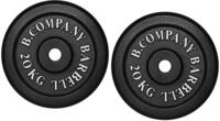 Bad Company Hantelscheiben aus Gusseisen I Gewichtsscheiben 30/31 mm f&uuml;r das