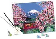 Ravensburger CreArt Japanische Kirschbl&uuml;ten - Malen nach Zahlen Erwachsene | DIY