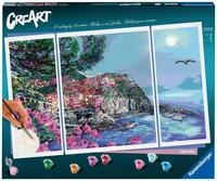 Ravensburger CreArt Cinque Terre - Malen nach Zahlen f&uuml;r Erwachsene | DIY...